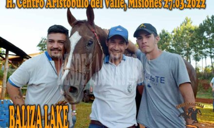 BALIZA LAKE DE SAN PEDRO – HIPICO CENTRO ARISTOBULO DEL VALLE – 27-3-22