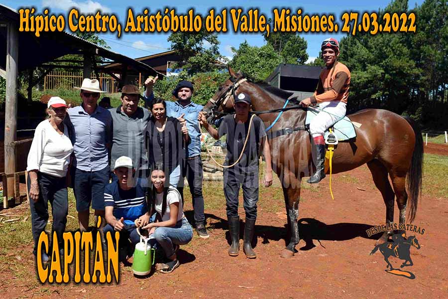 CAPITAN de Libertad – HIPICO CENTRO ARISTOBULO DEL VALLE – 27-3-22