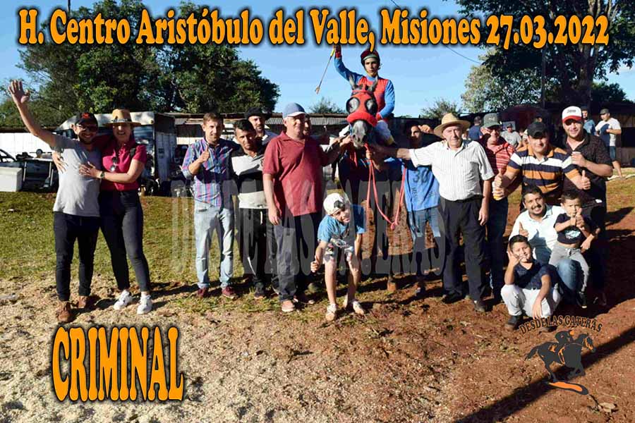 CRIMINAL DE SAN VICENTE – HIPICO CENTRO ARISTOBULO DEL VALLE – 27-3-22