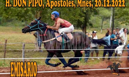 EMISARIO SIGUE CON SU BUENA RACHA