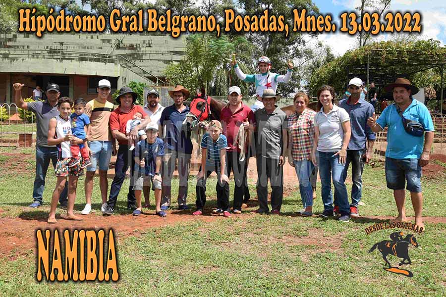 NAMIBIA – HIPODROMO GRAL BELGRANO Posadas, 13.03.2022