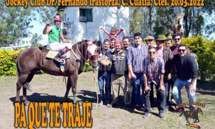 J. C. Dr. Fernando Irastorza – 20.03.2022 – PA QUE TE TRAJE JUSTIFICÓ PARA QUE LO TRAJERON