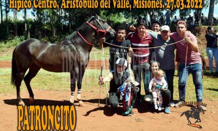 HIPICO CENTRO ARISTOBULO DEL VALLE – 27-3-22 – PATRONCITO DE CAMPO GRANDE