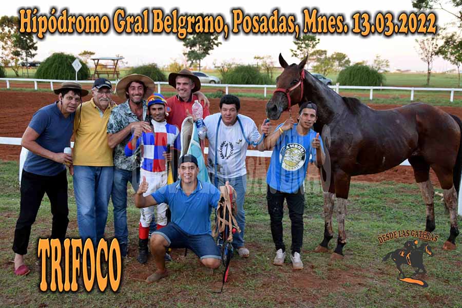 TRIFOCO – HIPODROMO GRAL BELGRANO Posadas, 13.03.2022