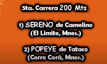 SERENO PASEO SU CONTUNDENCIA – HÍPICO DON ARTURO 27-2