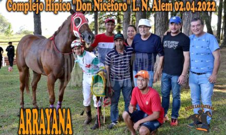 ARRAYANA – DON NICÉFORO L. N ALEM 2-4-22