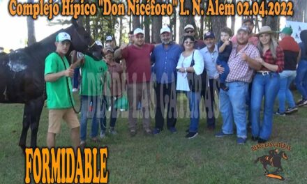 FORMIDABLE – DON NICÉFORO L. N ALEM 2-4-22