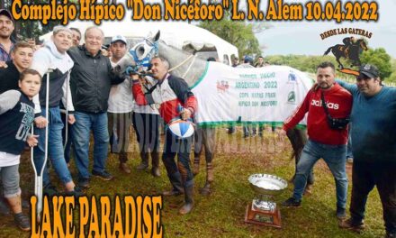 LAKE PARADISE, SIMPLEMENTE: EL CAMPEÓN!!