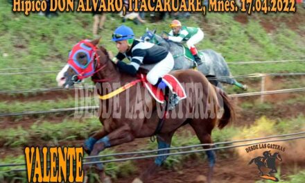 VALENTE CON ANDAR FIRME Y SEGURO.