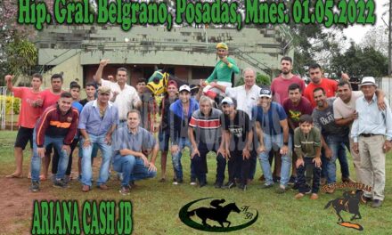 ARIANA CASH – GRAL BELGRANO – 1-5-22