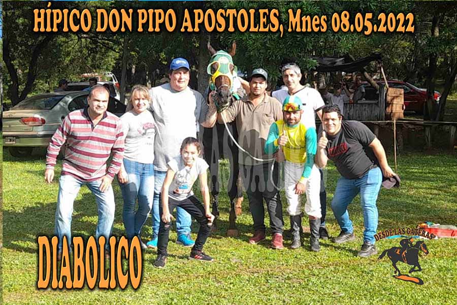 DIABOLICO – HIPICO DON PIPO – 8-5-22