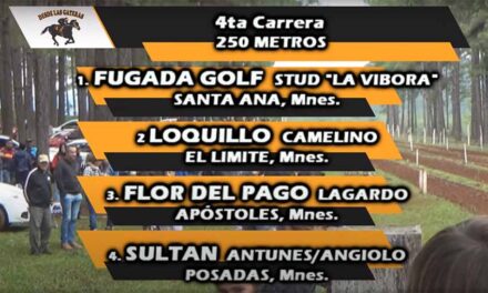 FUGADA GOLF METIO EL HOCICO