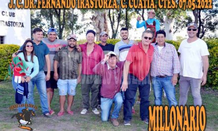MILLONARIO – DR FERNANDO IRASTORZA – 07-5-22
