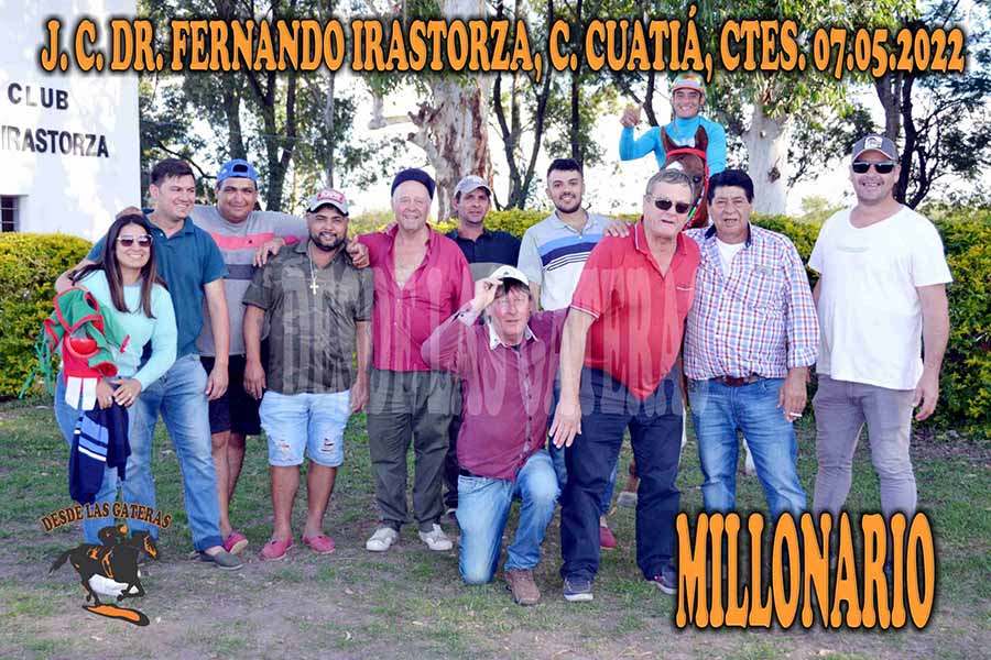 MILLONARIO – DR FERNANDO IRASTORZA – 07-5-22