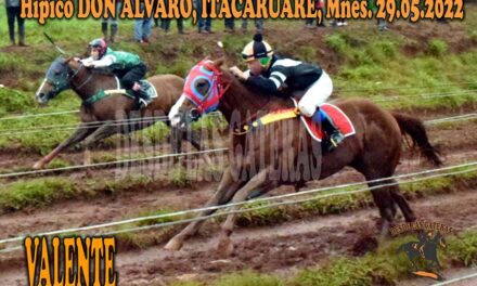 VALENTE ESTIRÓ SU RACHA