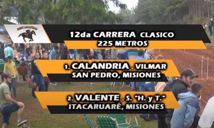 UNA PUESTA ENTRE VALENTE Y CALANDRIA QUE SEGURAMENTE VOLVERAN A VERSE LAS CARAS