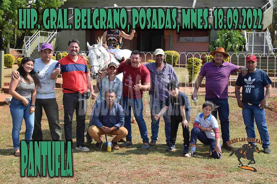 PANTUFLA – GRAL BELGRANO – 18-9-22