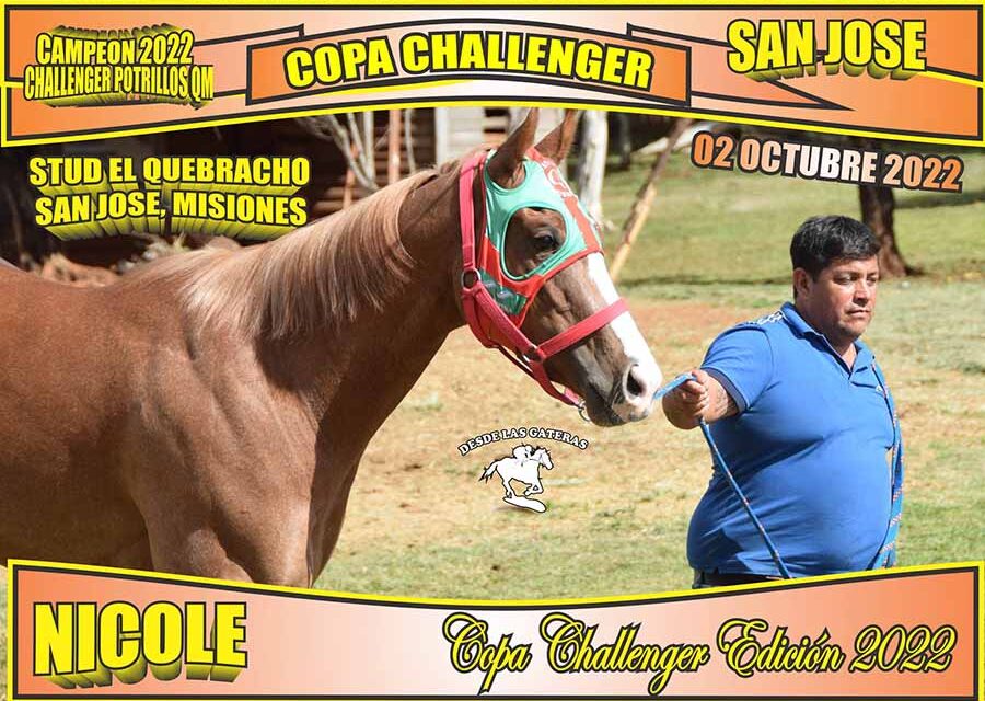 NICOLE, LA CAMPEONA DE LA CHALLENGER POTRILLOS
