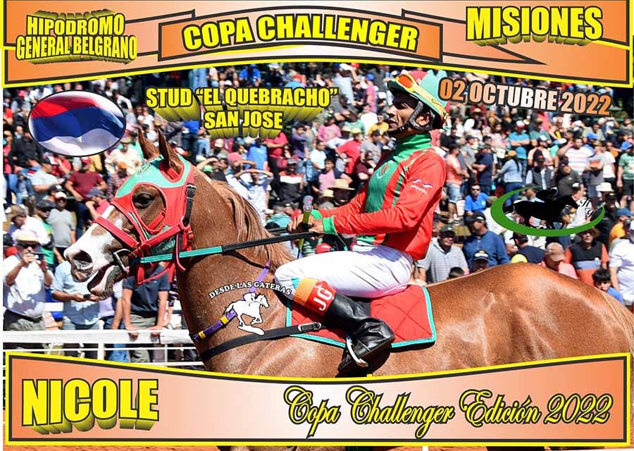NICOLE Y SU DULCE CANTO A LA VICTORIA EN LA CHALLENGER DE POTRILLOS QM