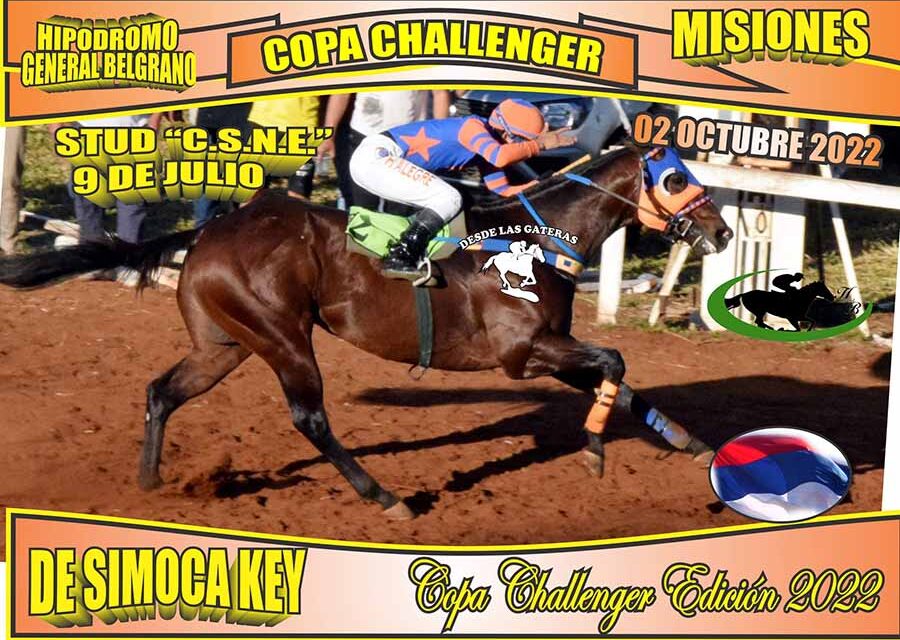 DE SIMOKA KEY – GRAL BELGRANO CHALLENGER – 1-10-22