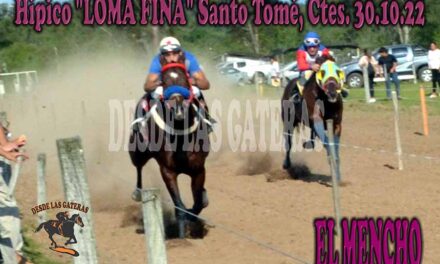 EL MENCHO HIZO PATA ANCHA