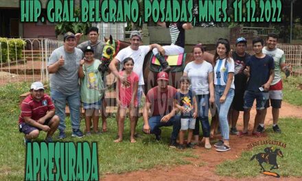 APRESURADA – GRAL BELGRANO – 11-12-22