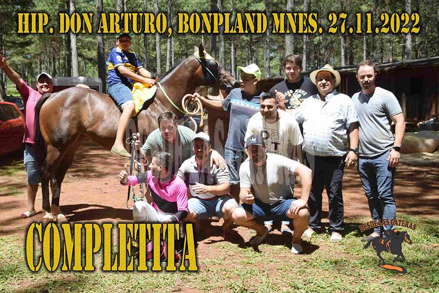 COMPLETITA – DON ARTURO – 27-11-22