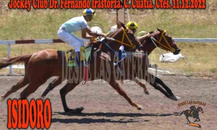 ISIDORO ARRANCO SONRISAS….