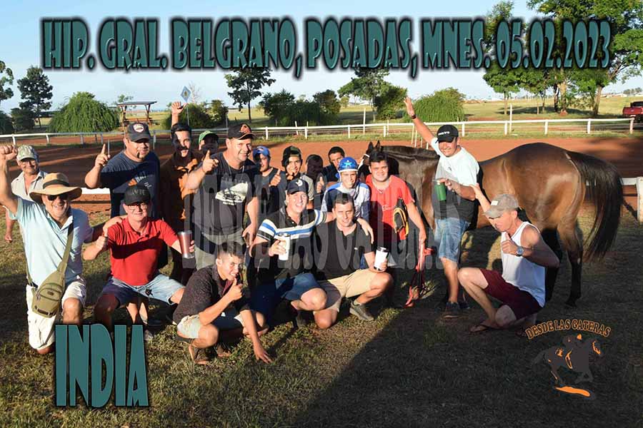 INDIA – GRAL BELGRANO – 5-2-23