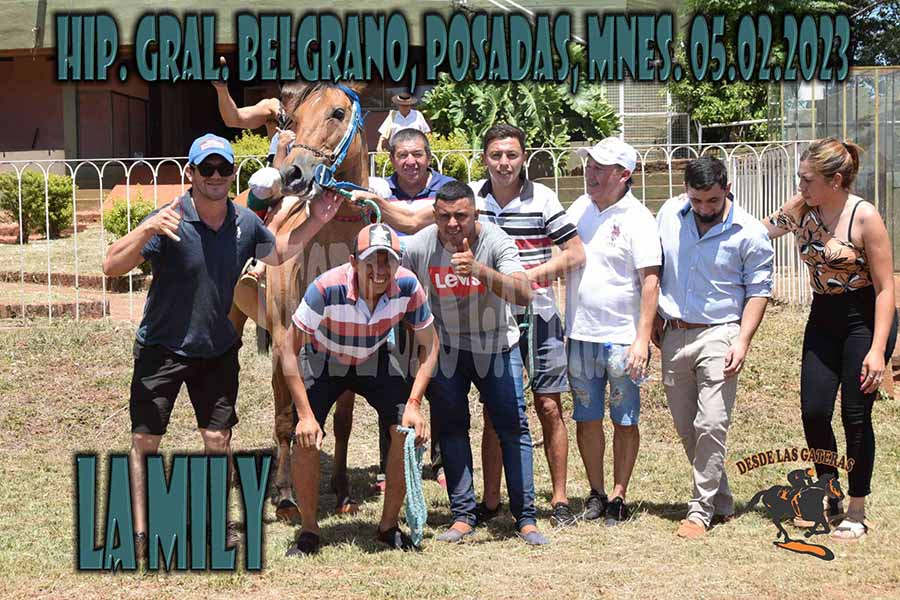 LA MILY – GRAL BELGRANO – 5-2-23