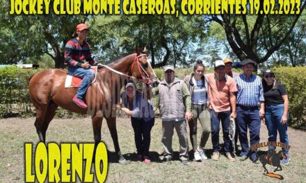 LORENZO – MONTE CASEROS – 19-2-23