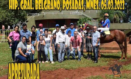 APRESURADA – GRAL BELGRANO 5-3-23