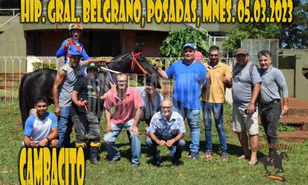 CAMBACITO – GRAL BELGRANO 5-3-23