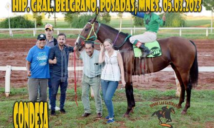 CONDESA – GRAL BELGRANO 5-3-23