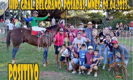 POSITIVO – GRAL BELGRANO – 9-4-23