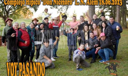 VOY PASANDO – 18-6-23