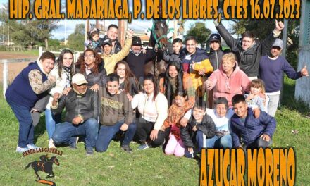 AZUCAR MORENO – GRAL MADARIAGA – 16-7-23