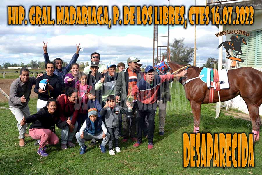 DESAPARECIDA – GRAL MADARIAGA – 16-7-23