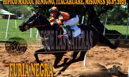 LA DE MAS FURIA FUE LA NEGRA…