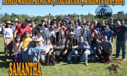 SAMANTHA – MAICOL BENIGNO – 30-7-23