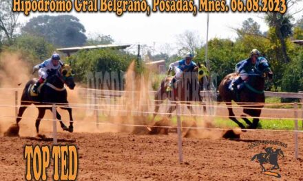 TOP TED INSCRIBIO SU NOMBRE EN LOS POTRILLOS SANTA PLACIDA…