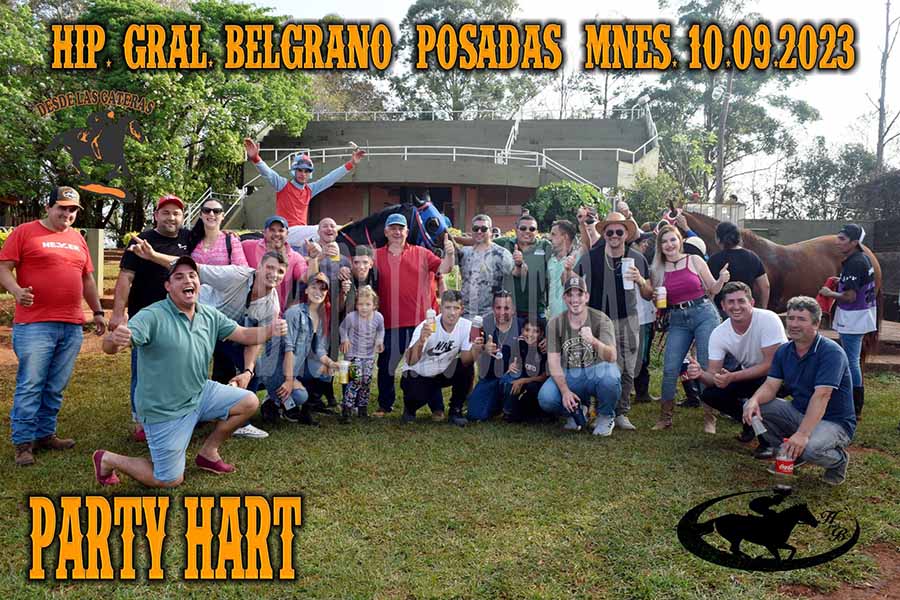 PARTY HART – GRAL BELGRANO – 10-9-23