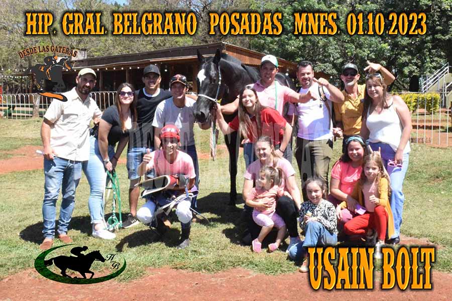USAIN BOLT – GRAL BELGRANO – 1-10-23