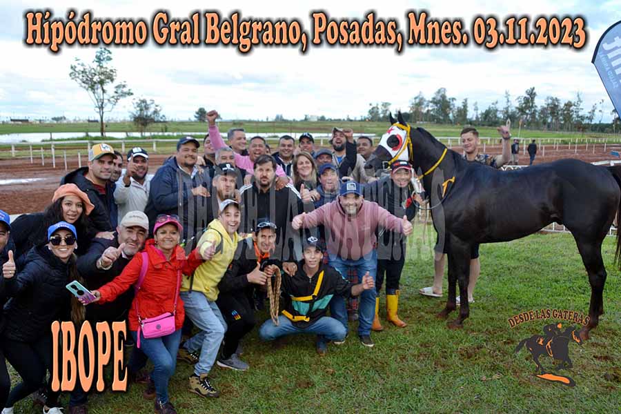 IBOPE – CHALLENGER GRAL BELGRANO – 3-11-23
