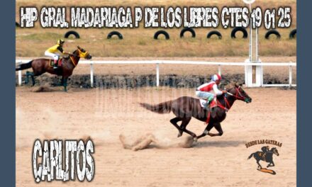 CARLITOS – HIPÓDROMO GENERAL MADARIAGA 19 DE ENERO 2025
