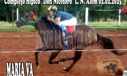 MARÍA VA – HÍPICO DON NICÉFORO 2 DE FEBRERO 2025