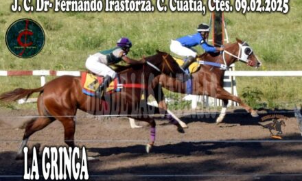 LA GRINGA – JOCKEY CLUB DR. FERNANDO IRASTORZA 9 DE FEBRERO 2025
