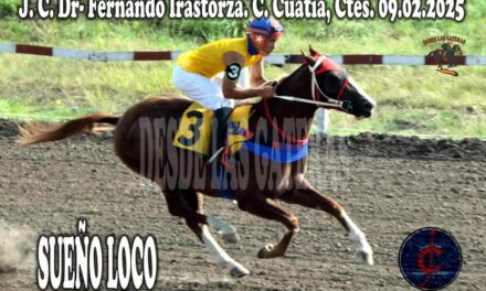 SUEÑO LOCO – JOCKEY CLUB DR. FERNANDO IRASTORZA 9 DE FEBRERO 2025