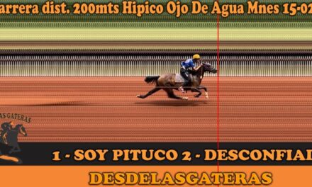 FOTOCHARTS Y RESULTADOS – HÍPICO OJO DE AGUA 15 DE FEBRERO 2025