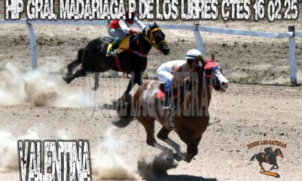 VALENTINA – HIPÓDROMO GENERAL MADARIAGA 16 DE FEBRERO 2025